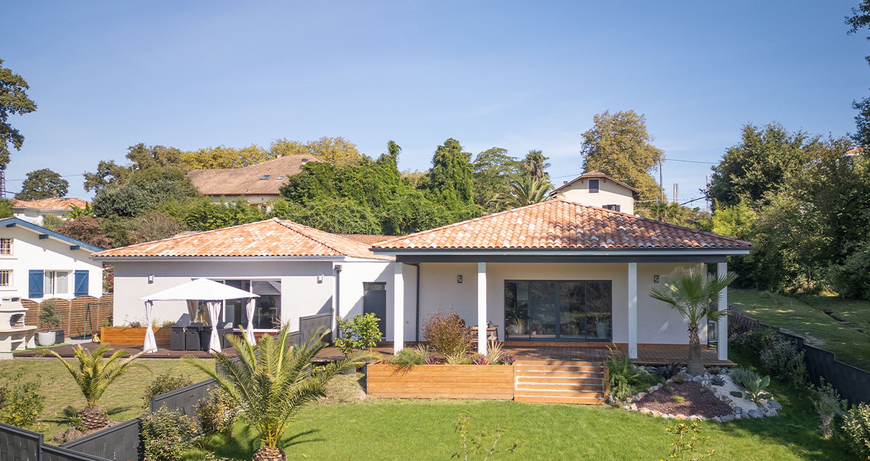 Maisons jumelées dans les Landes avec jardin et terrasses