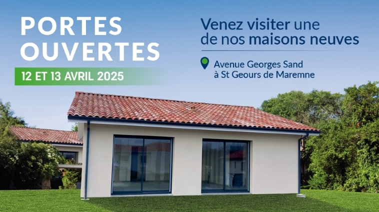 Maison neuve à visiter à St Geours de Maremne