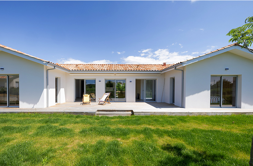 Maison avec terrasse en bois à Messanges