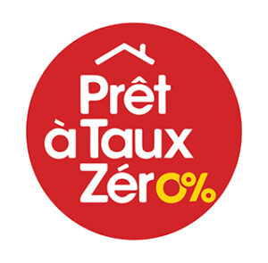 Logo prêt à taux zéro PTZ pour la maison neuve