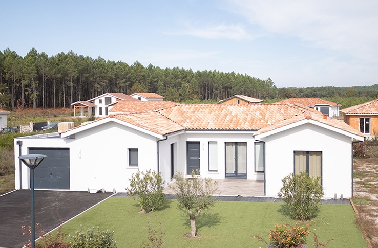 Maison neuve à Labenne avec terrasse et garage