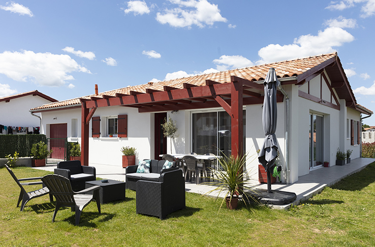 Maisons de plain pied sur mesure avec terrasse