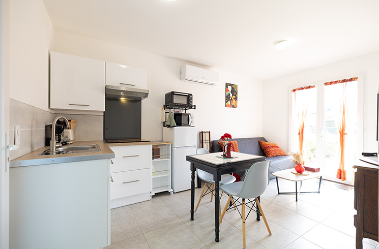 Cuisine d'un gîte à St Martin de Seignanx