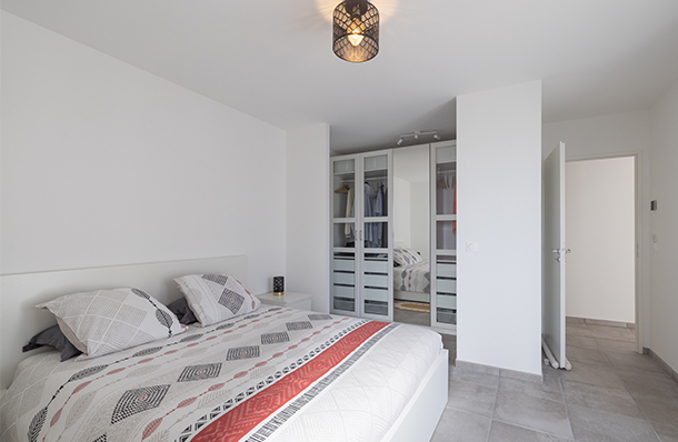 Suite parentale avec dressing ouvert