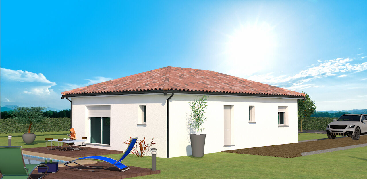 A Vielle St Girons, votre projet de construction 3 chambres avec garage et terrasse