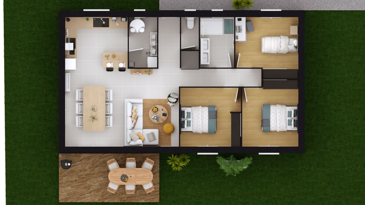 Vente Maison neuve 83 m² à Parentis-en-Born 312 600 €